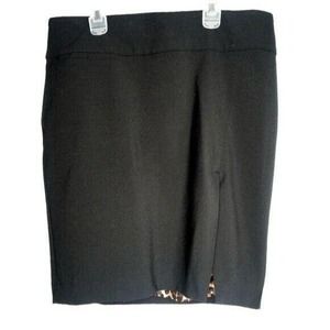 Express Design Studio Mini Skirt Size 10 Black Work Career Business